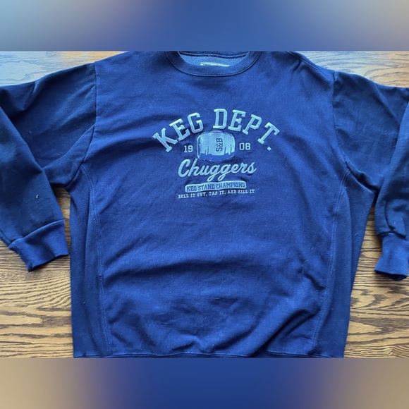 Steve and Barry’s Keg Dept sweatshirt. Size XXL - Picture 2 of 2